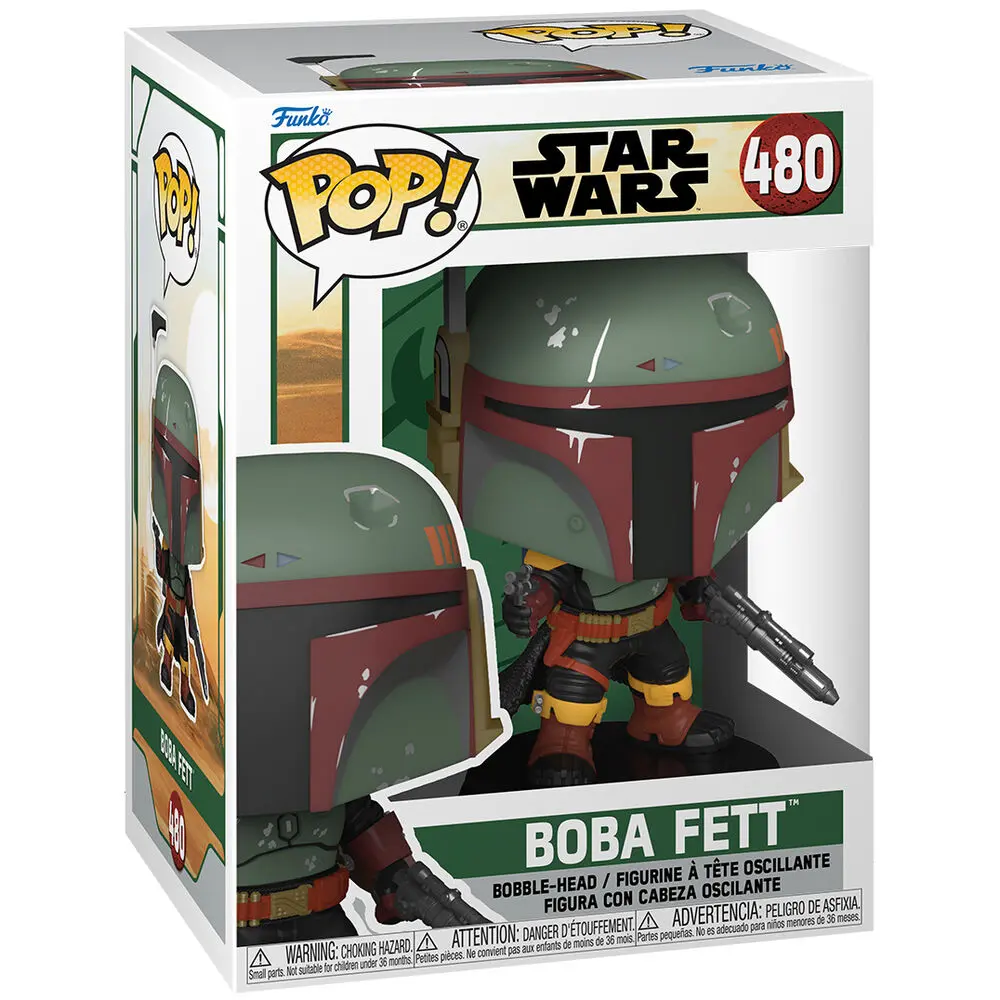 Star Wars The Book of Boba Fett POP! TV vinylová figurka Boba Fett 9 cm fotografii produktu