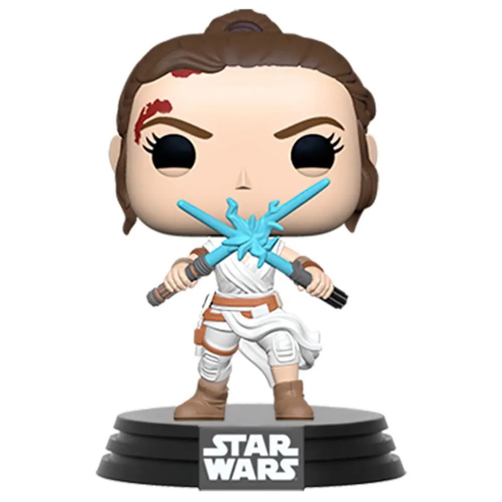 Star Wars Episode IX POP! Movies vinylová figurka Rey se 2 světelnými meči 9 cm fotografii produktu