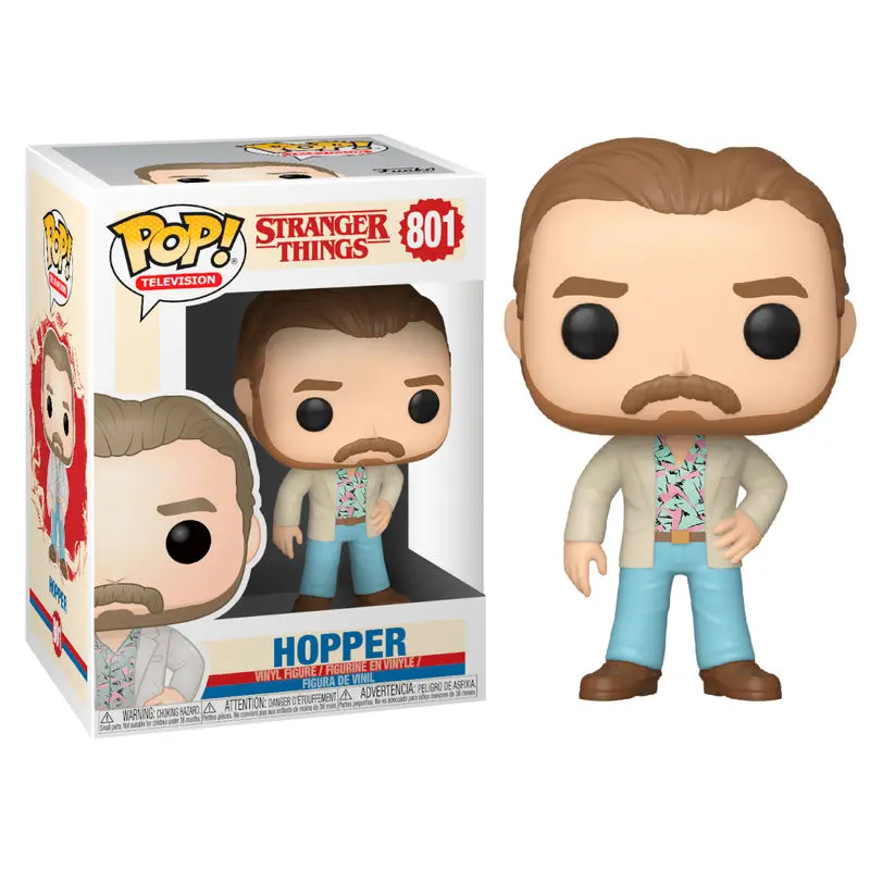 Stranger Things POP! TV vinylová figurka Hopper (Date Night) 9 cm fotografii produktu