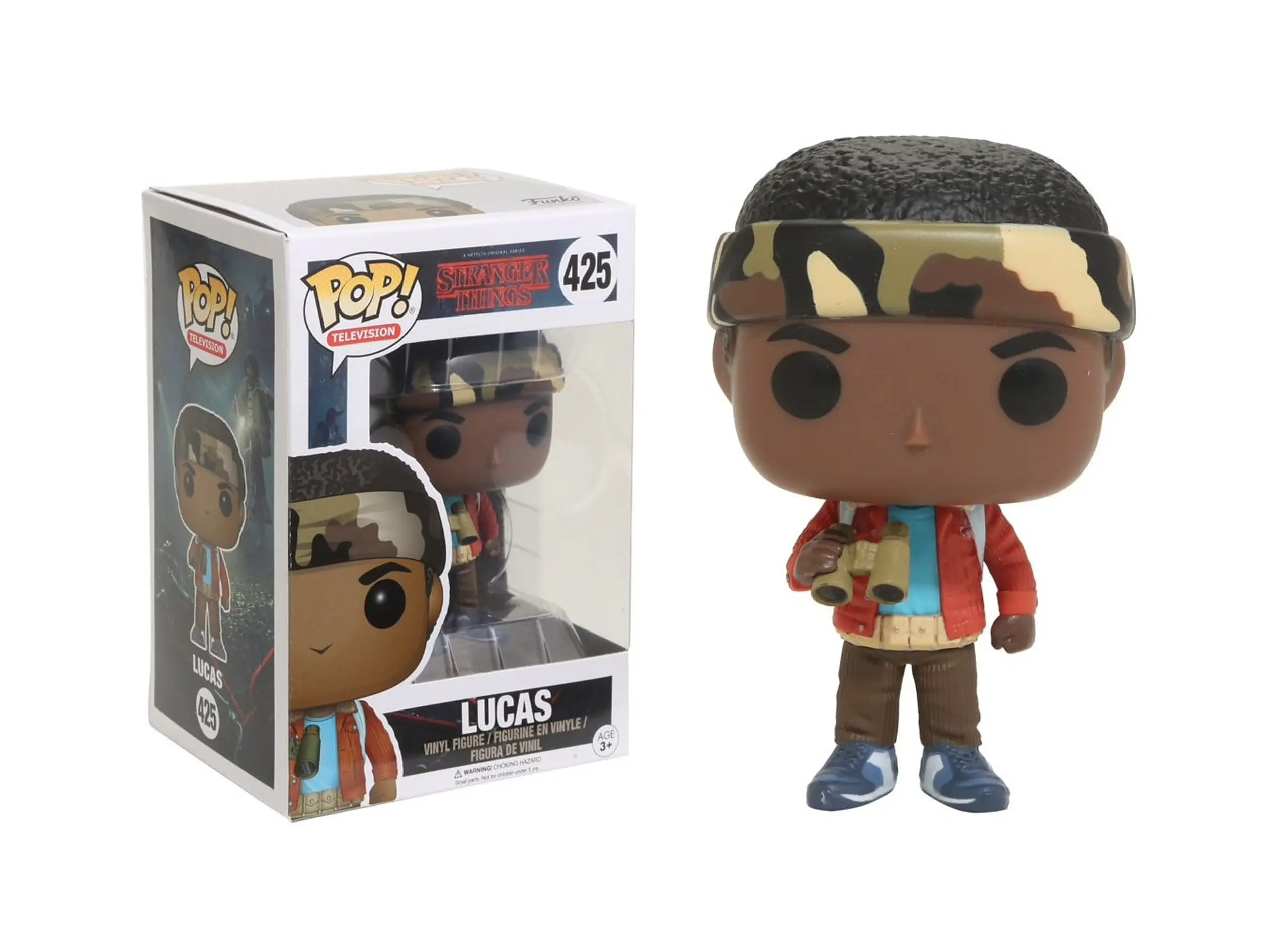 POP figurka Stranger Things Lucas s dalekohledem fotografii produktu