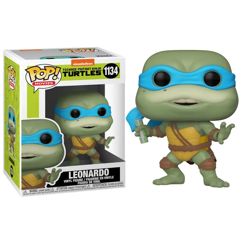 Teenage Mutant Ninja Turtles POP! Movies Vinylová figurka Leonardo 9 cm fotografii produktu