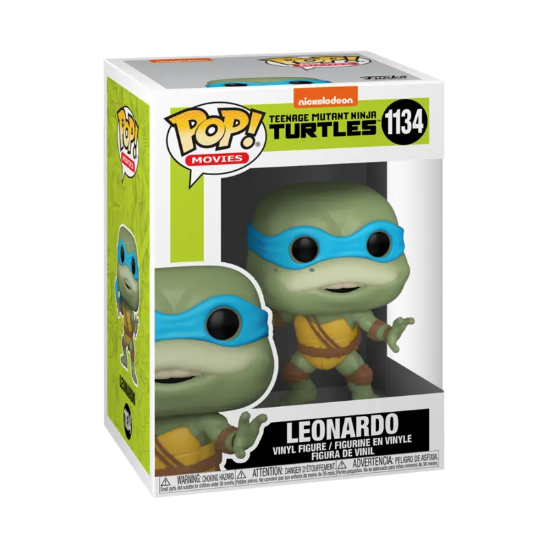 Teenage Mutant Ninja Turtles POP! Movies Vinylová figurka Leonardo 9 cm fotografii produktu