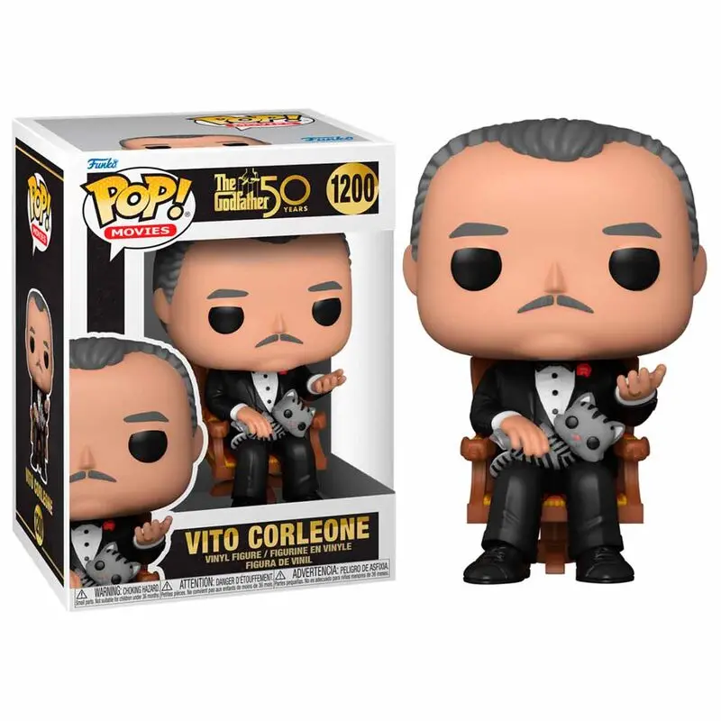 The Godfather POP! Movies vinylová figurka 50. výročí Vito Corleone 9 cm fotografii produktu