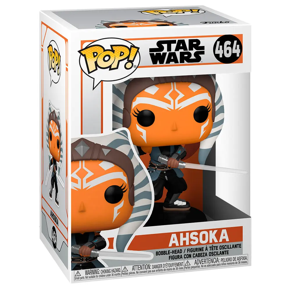 Star Wars The Mandalorian POP! TV Vinylová figurka Ahsoka 9 cm fotografii produktu