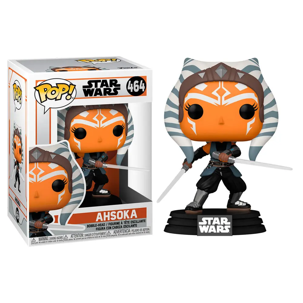 Star Wars The Mandalorian POP! TV Vinylová figurka Ahsoka 9 cm fotografii produktu