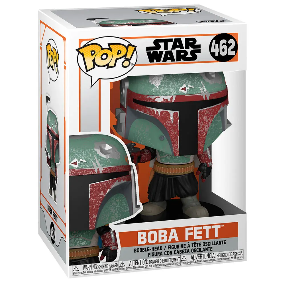 Star Wars The Mandalorian POP! TV Vinylová Figurka Boba Fett 9 cm fotografii produktu