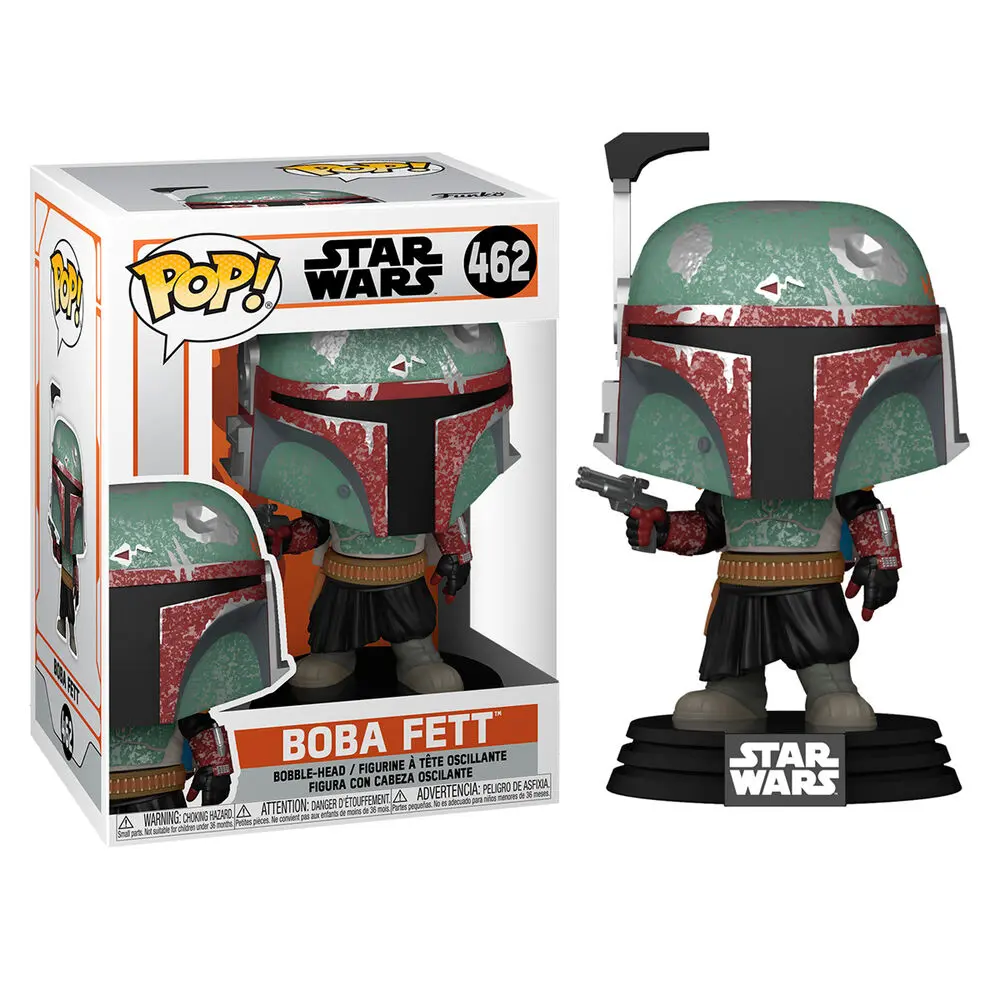 Star Wars The Mandalorian POP! TV Vinylová Figurka Boba Fett 9 cm fotografii produktu