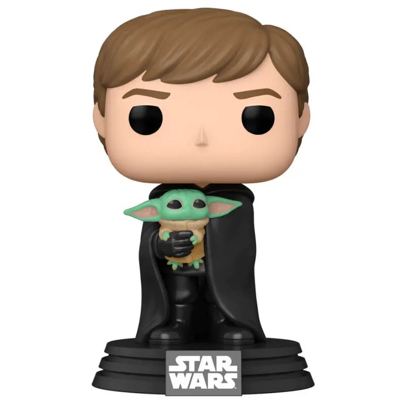 Star Wars The Mandalorian POP! TV Vinylová figurka Luke s Child 9 cm fotografii produktu