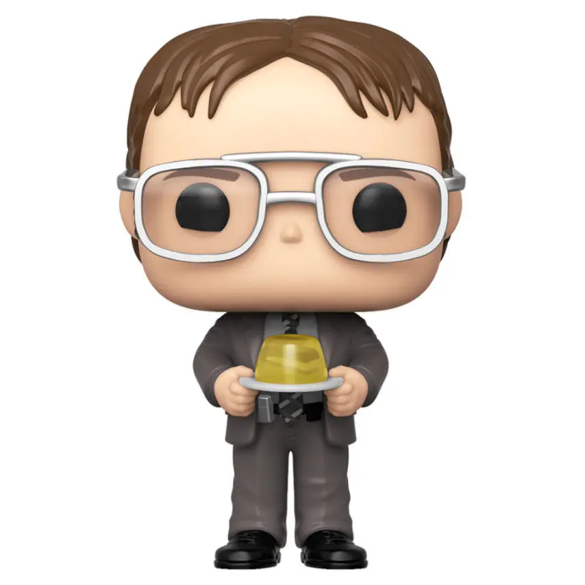 The Office US POP! TV Vinylová figurka Dwight w/Jello Stapler 9 cm fotografii produktu
