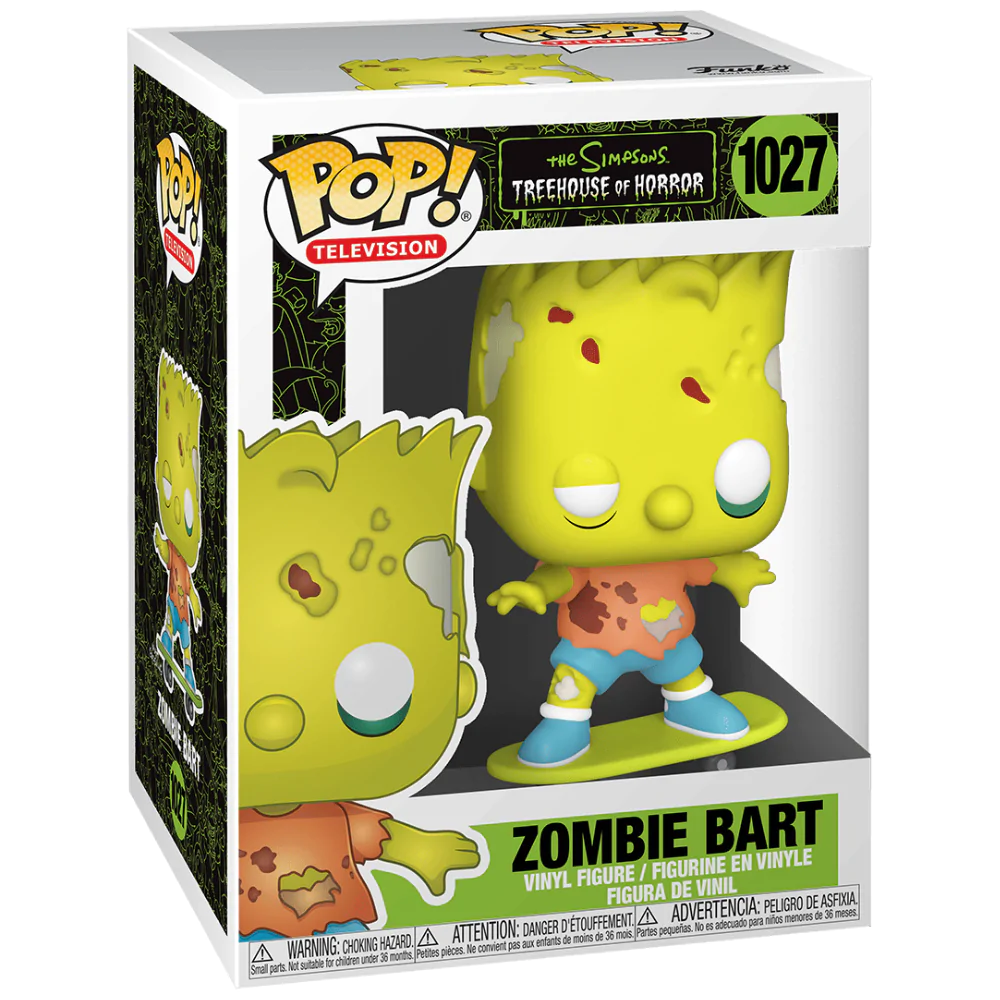 Simpsons POP! Animation vinylová figurka Zombie Bart 9 cm fotografii produktu