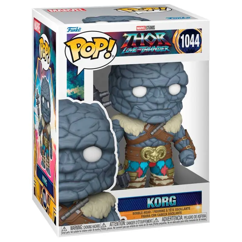 Thor: Love & Thunder POP! Vinylová figurka Korg 9 cm fotografii produktu