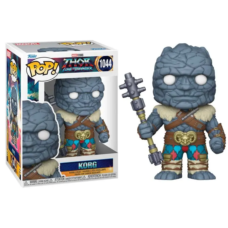 Thor: Love & Thunder POP! Vinylová figurka Korg 9 cm fotografii produktu