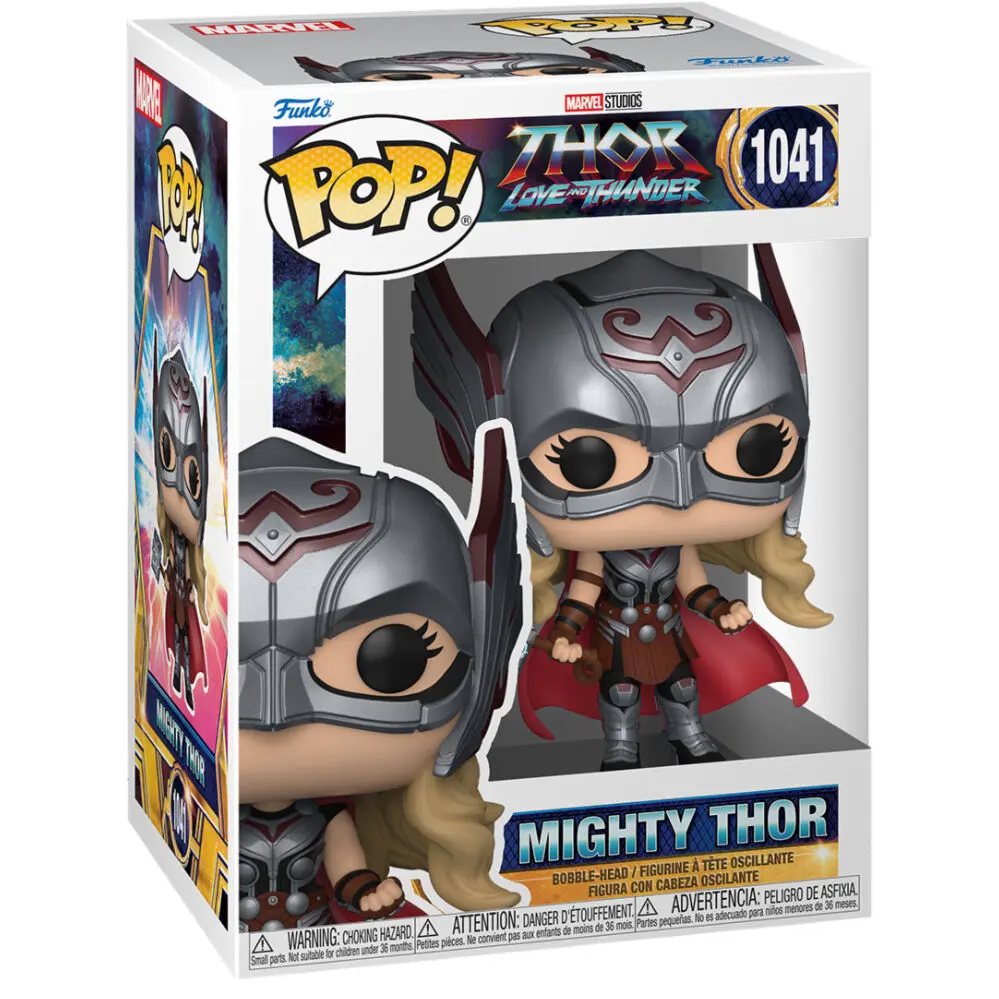 Thor: Love & Thunder POP! Vinylová figurka Mighty Thor 9 cm fotografii produktu