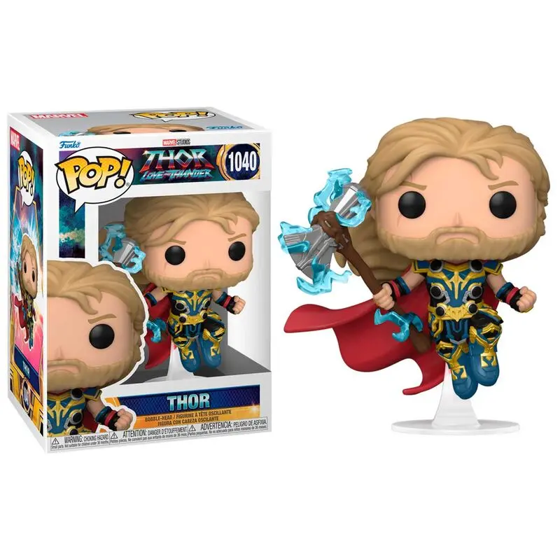 Thor: Love & Thunder POP! Vinylová Figurka Thor 9 cm fotografii produktu