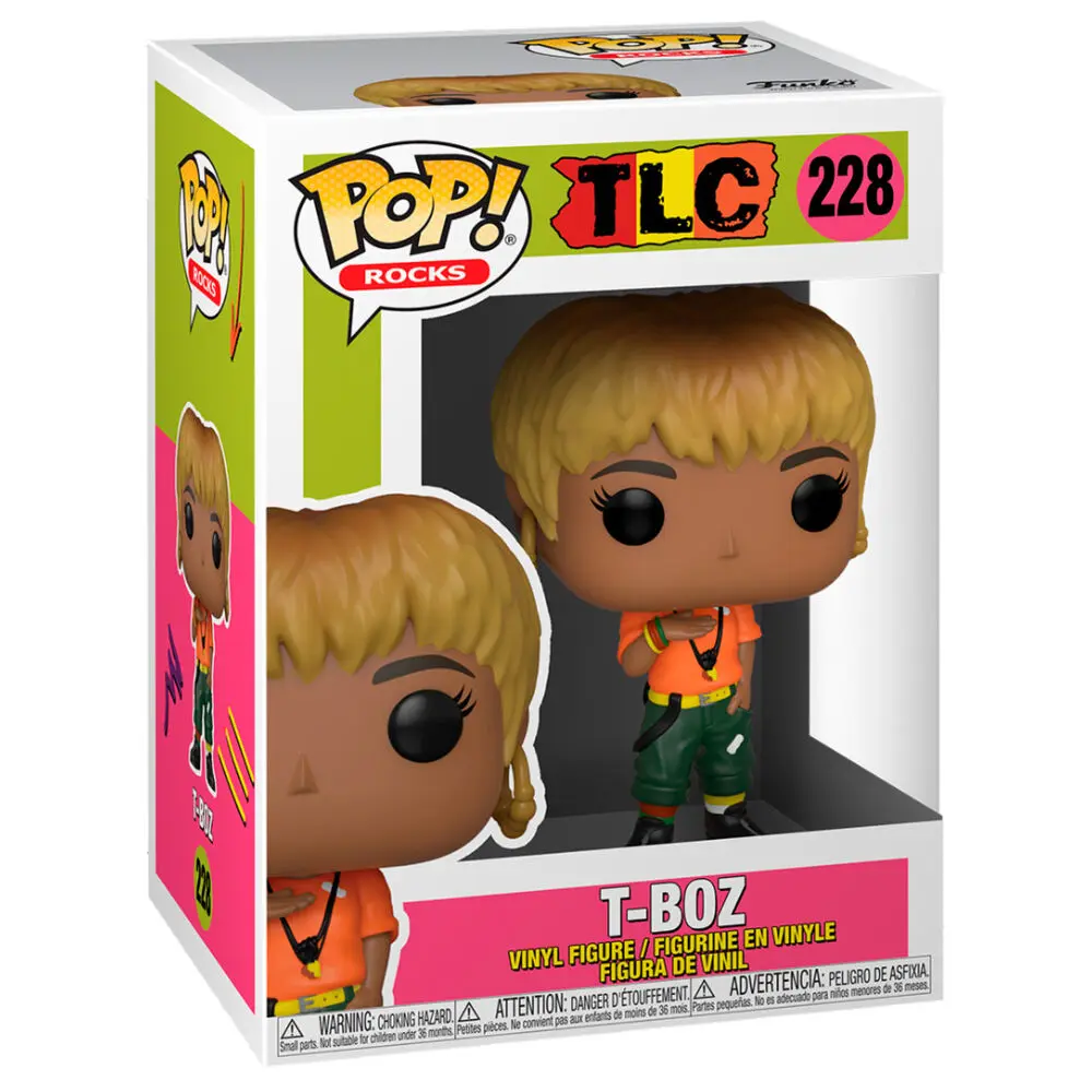 TLC POP! Rocks vinilová figurka T-Boz 9 cm fotografii produktu