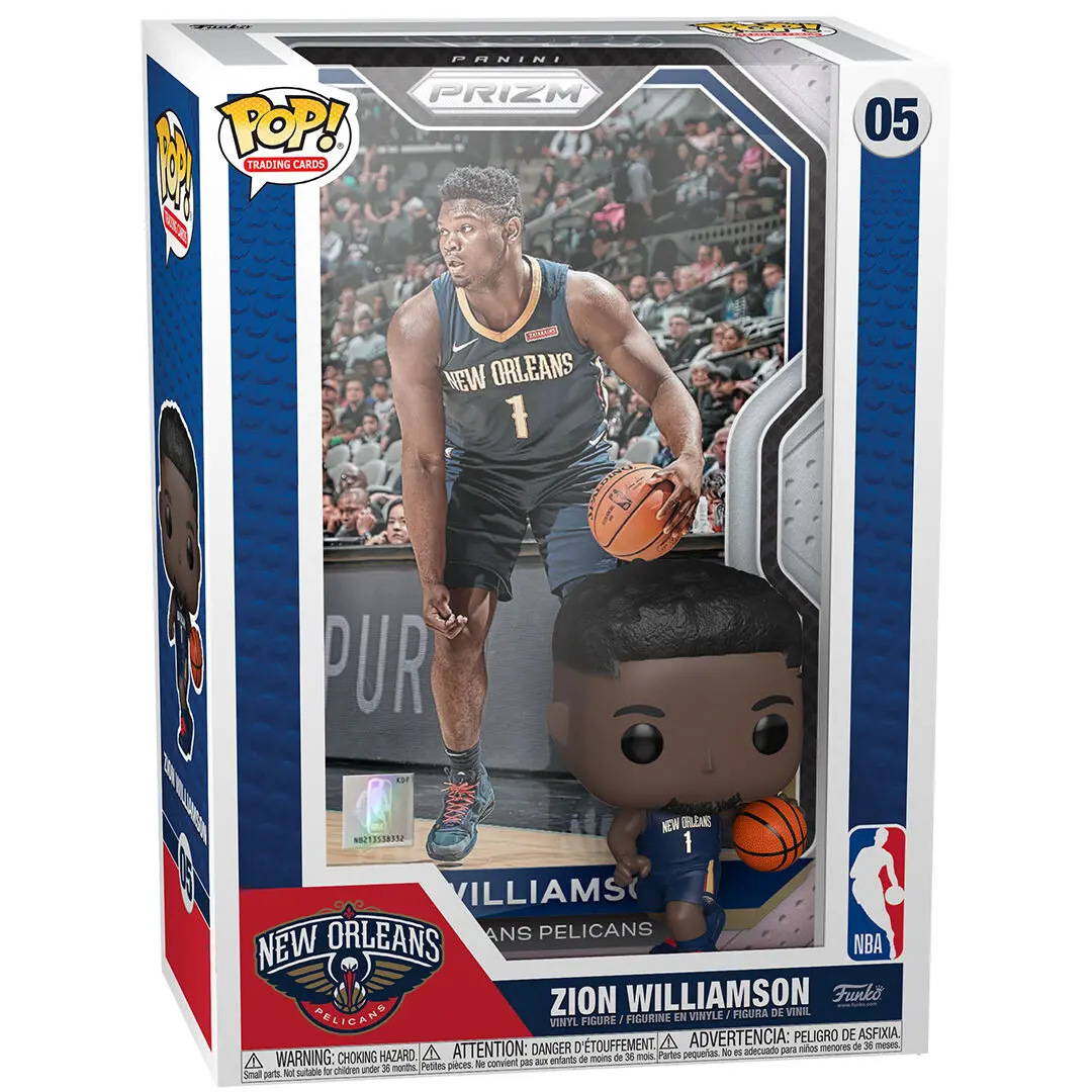 NBA Trading Card POP! Basketbalová vinylová figurka Zion Williamson 9 cm fotografii produktu