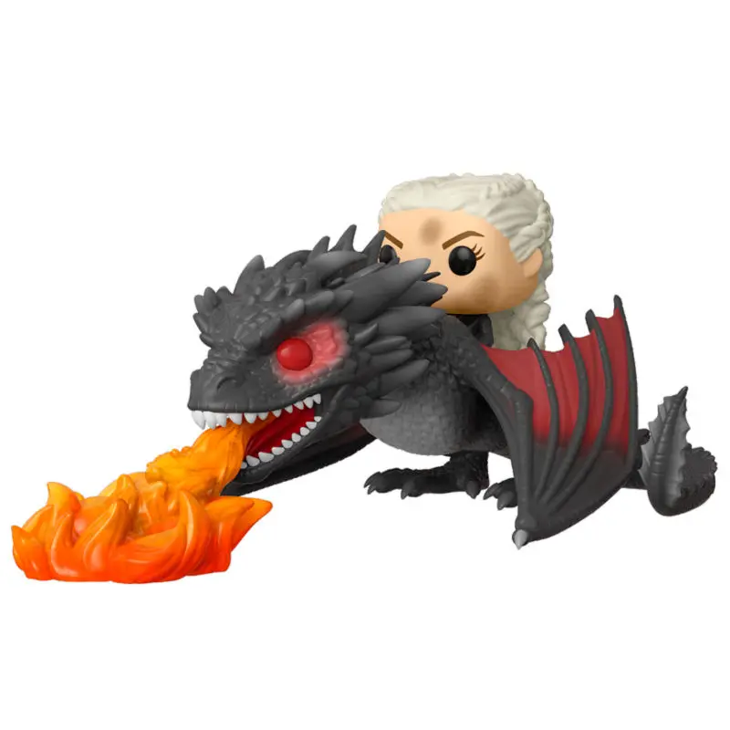 POP figurka Game of Thrones Daenerys on Fiery Drogon fotografii produktu
