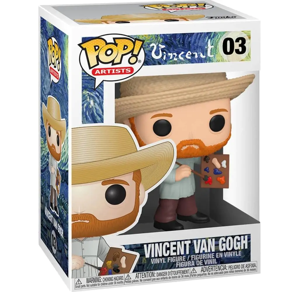Vincent van Gogh POP! Artists Vinylová figurka 9 cm fotografii produktu