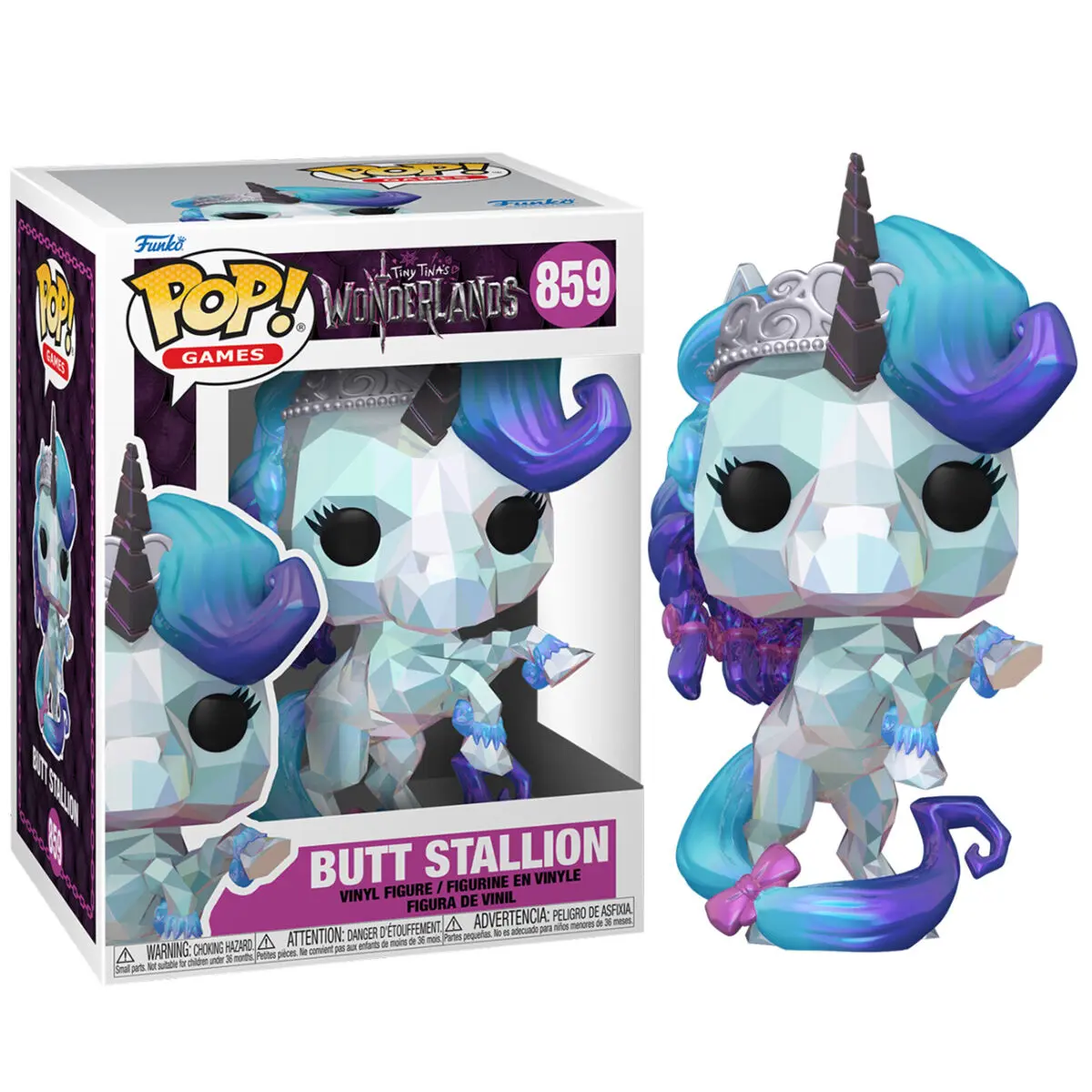 Tiny Tina's Wonderland POP! Games Vinylová figurka Butt Stallion 9 cm fotografii produktu