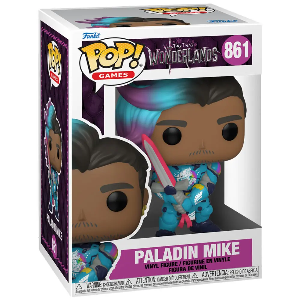 Tiny Tina's Wonderland POP! Games vinylová figurka Paladin Mike 9 cm fotografii produktu