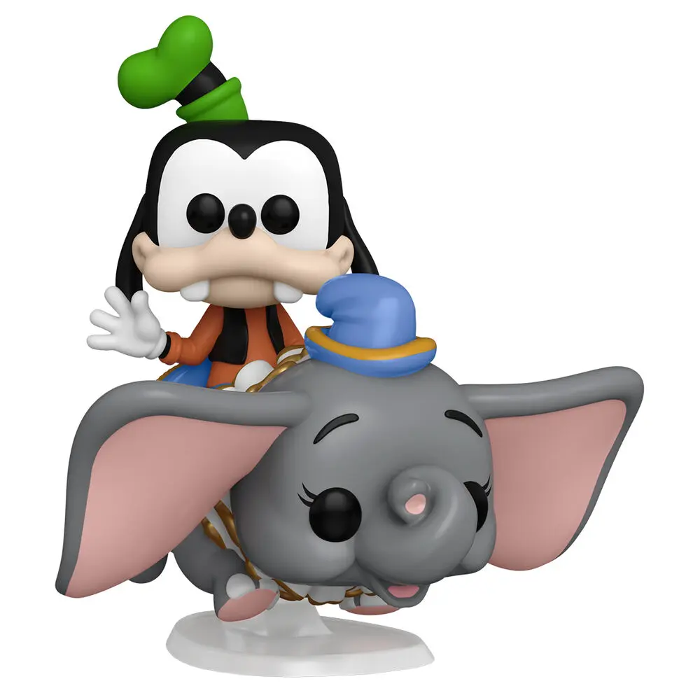 Walt Disney World 50. výročí POP! Rides Super Deluxe vinylová figurka Dumbo s Goofym 15 cm fotografii produktu