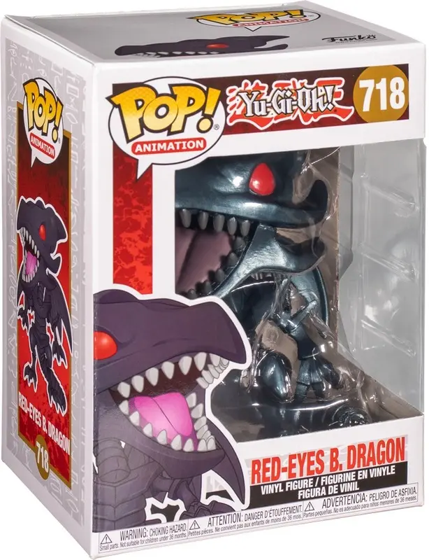 Yu-Gi-Oh! Pop! Animation vinylová figurka Red-Eyes Black Dragon 9 cm fotografii produktu