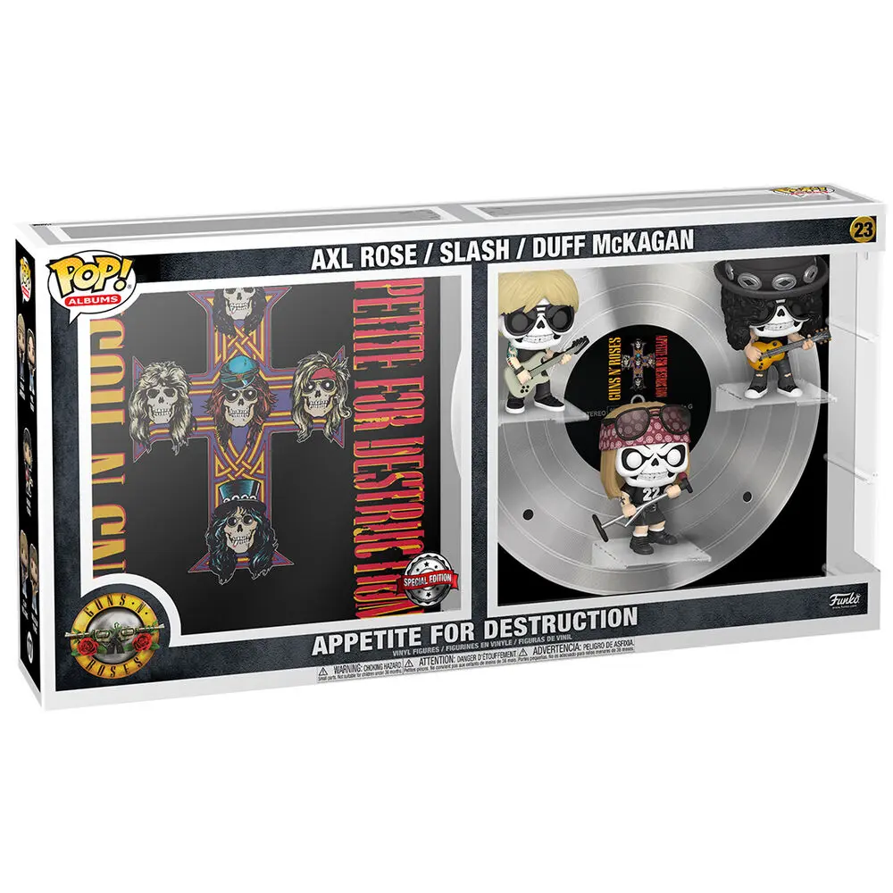 Guns n Roses POP! Albums Vinylová figurka 3-pack Appetite For Destruction 9 cm fotografii produktu