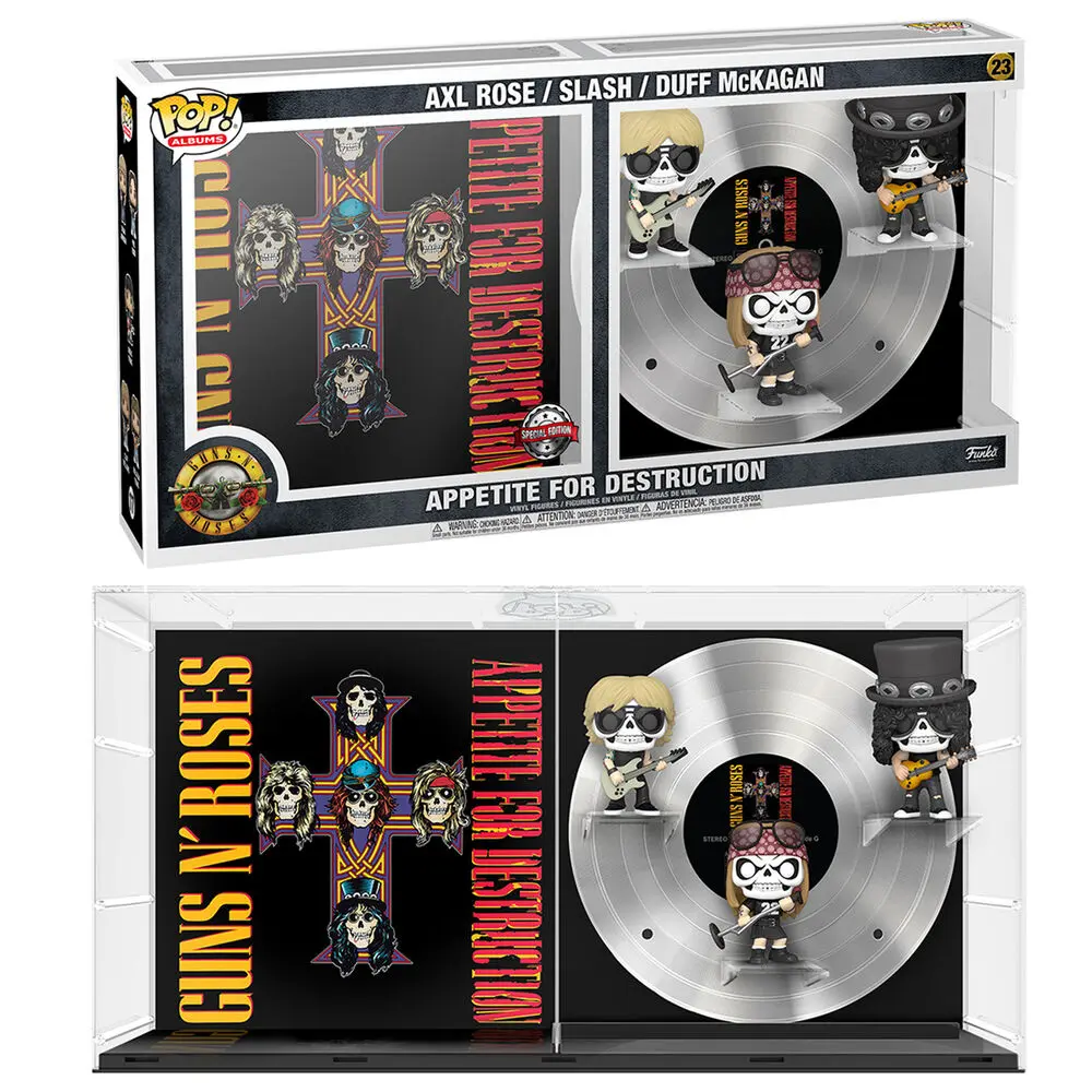 Guns n Roses POP! Albums Vinylová figurka 3-pack Appetite For Destruction 9 cm fotografii produktu