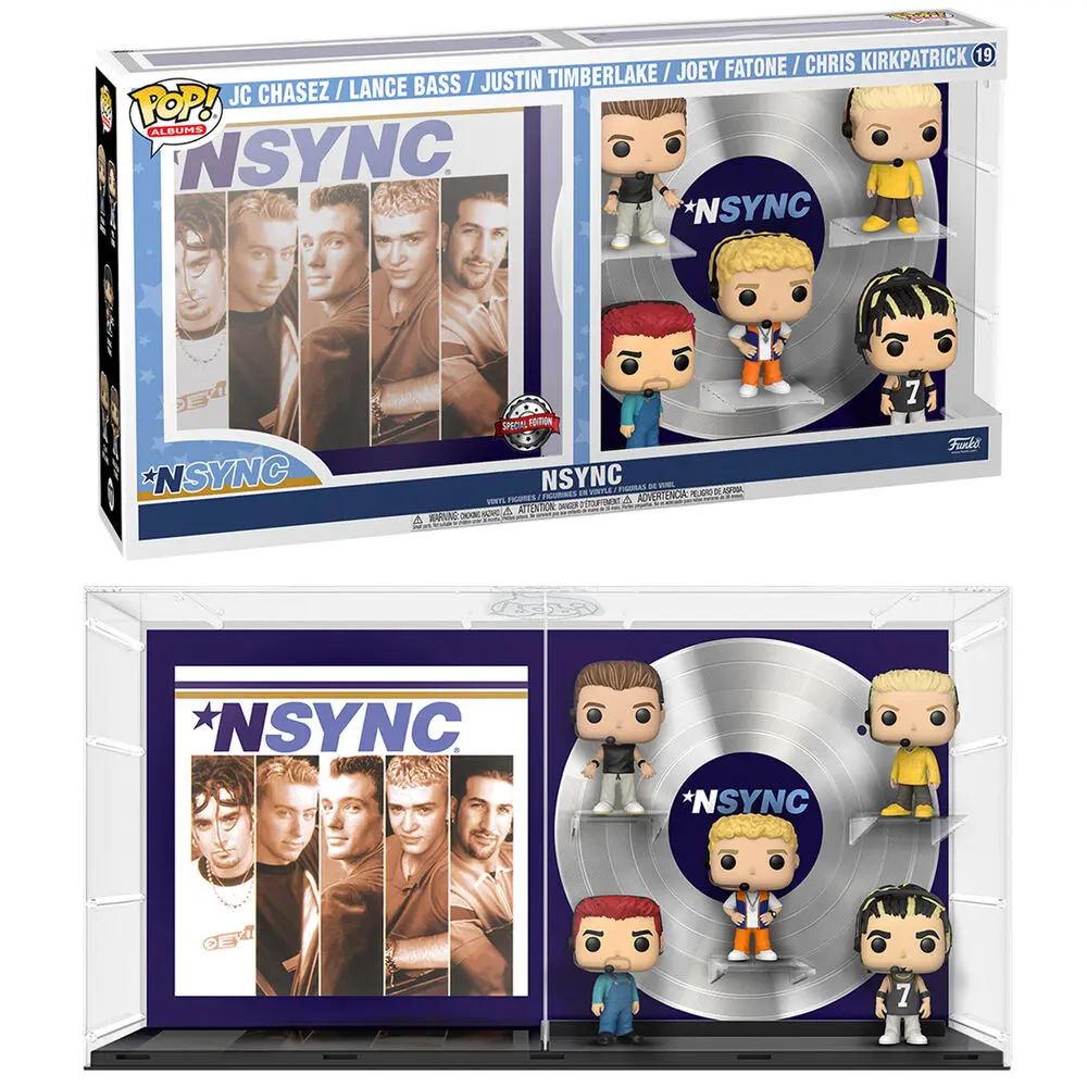 NSYNC POP! Alba Vinyl Figurka 5-Pack NSYNC 9 cm fotografii produktu