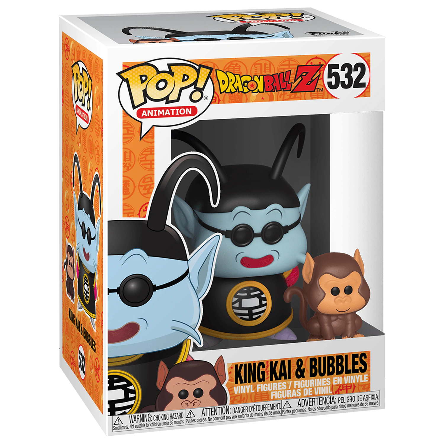 POP figurka Dragon Ball Z King Kai & Bubbles fotografii produktu