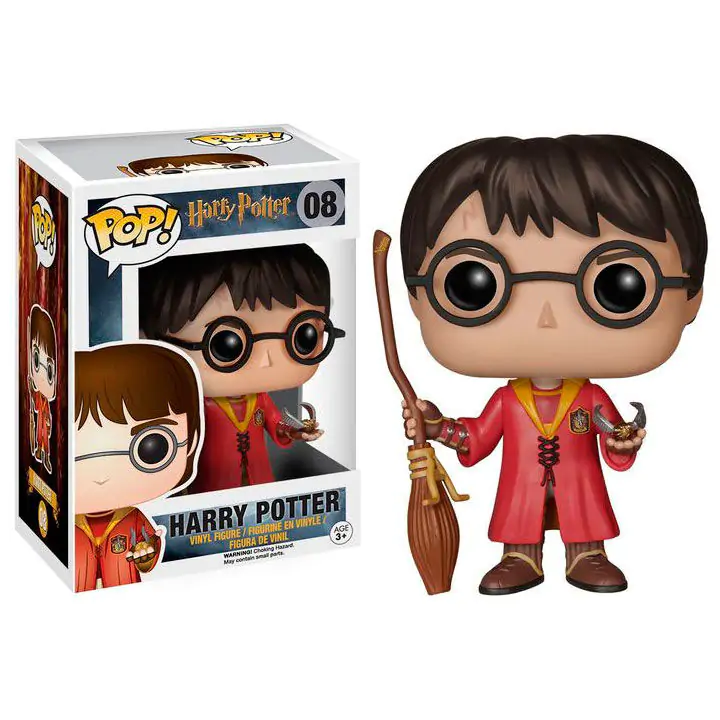 Harry Potter POP! Movies Vinylová figurka Harry Potter Quidditch 9 cm fotografii produktu