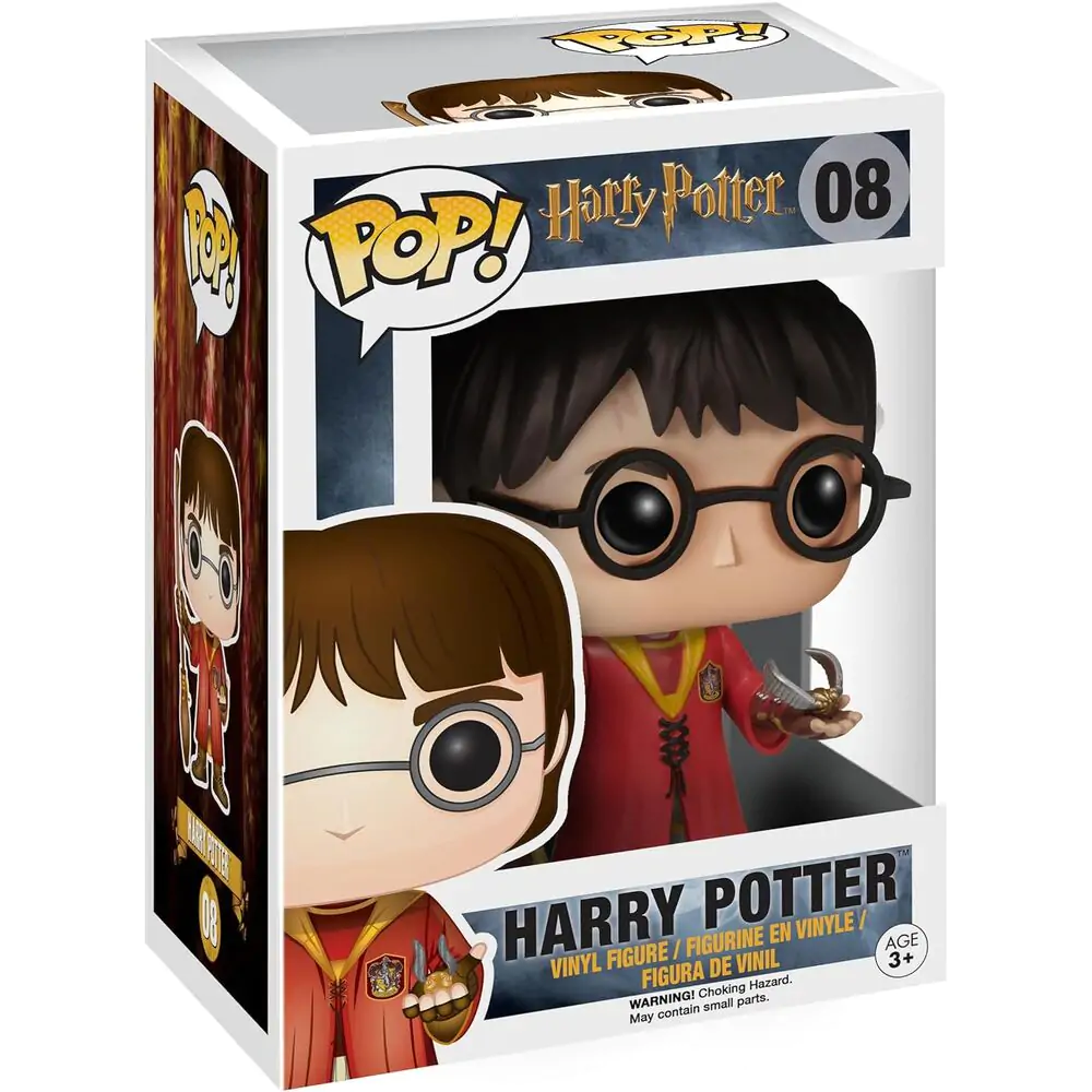 Harry Potter POP! Movies Vinylová figurka Harry Potter Quidditch 9 cm fotografii produktu