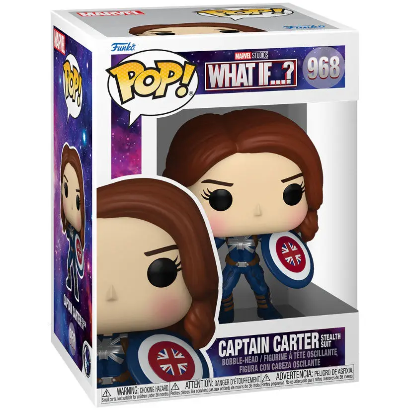 What If...? POP! Animation vinylová figurka Captain Carter (Stealth) 9 cm fotografii produktu