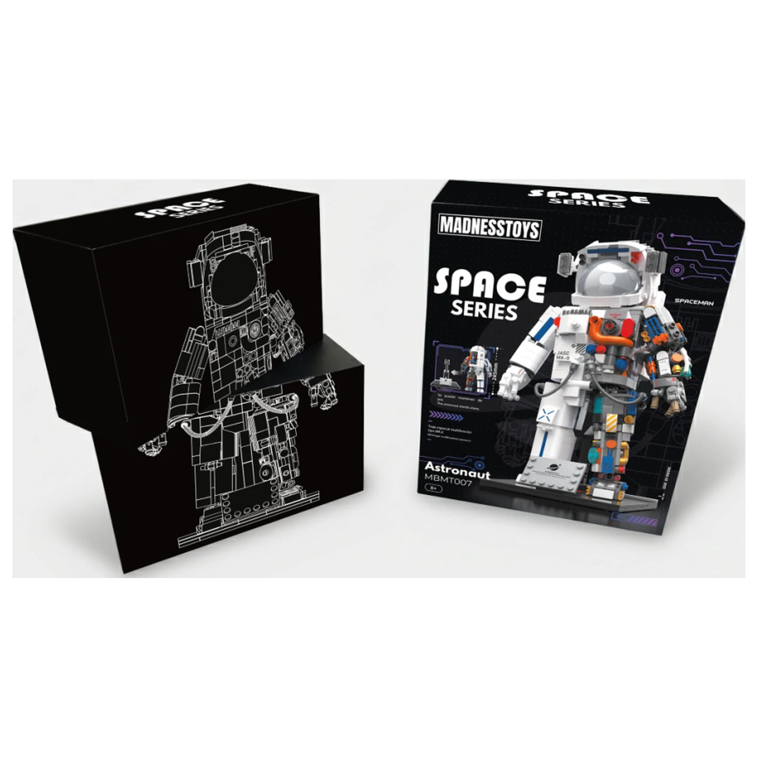POP SERIES Construction Kit Astronaut 900 dílků fotografii produktu