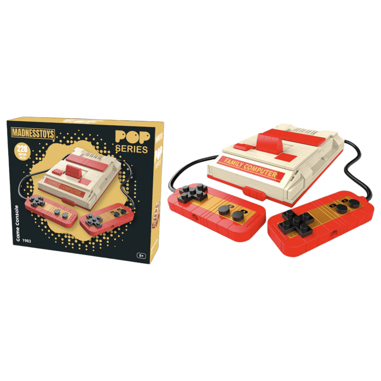 POP Series Construction Kit 1983 Video Game Console 228 ks fotografii produktu