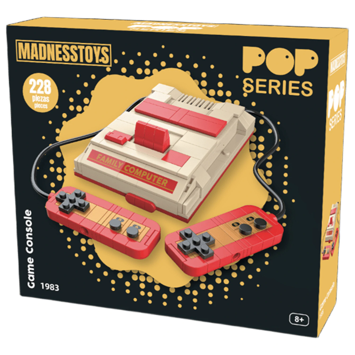 POP Series Construction Kit 1983 Video Game Console 228 ks fotografii produktu