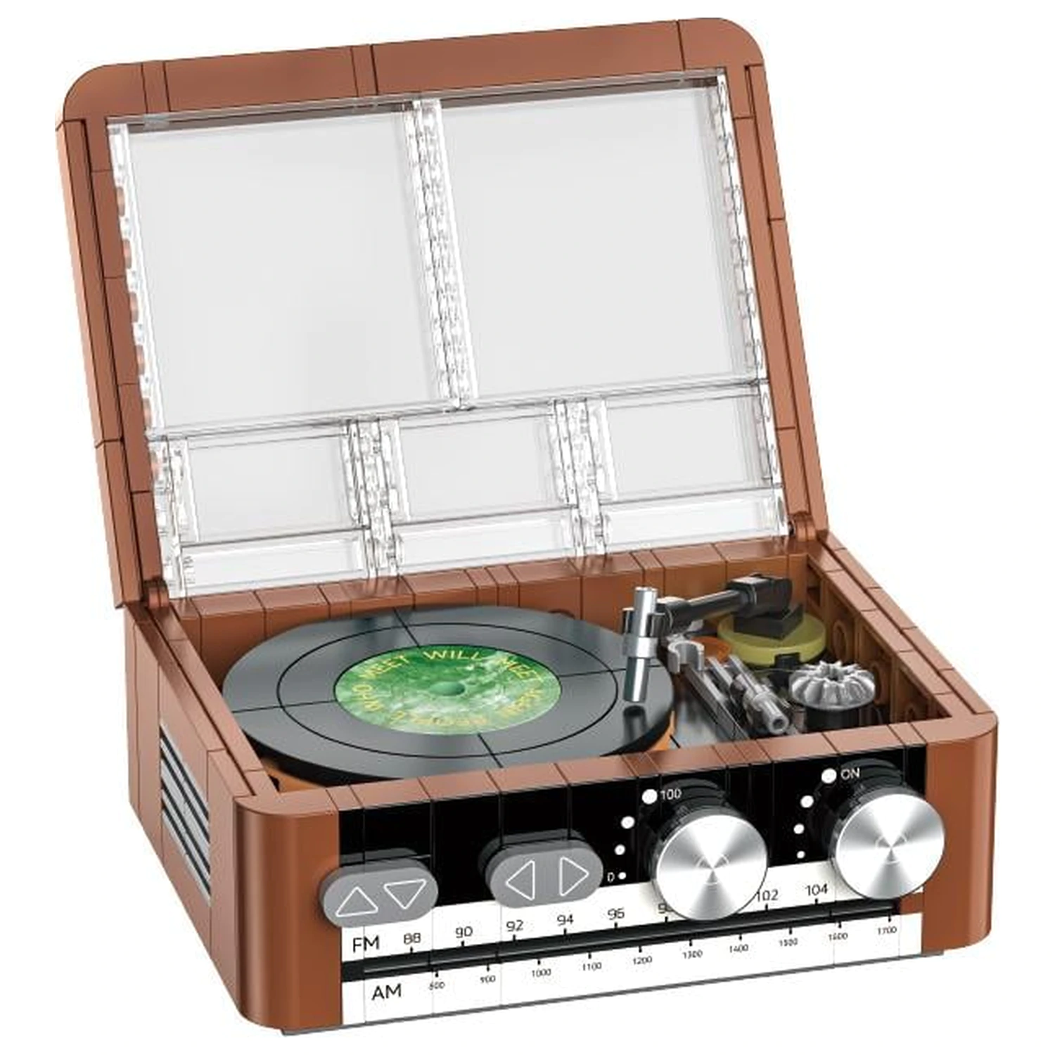 POP! Series Construction Kit Vinylový gramofon 217 ks fotografii produktu