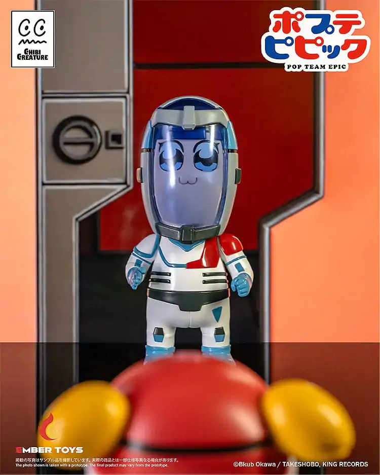 Pop Team Epic Vinyl Figures 2-Pack Chibi Creature Popuko & Pipimi Spacesuit Ver. 2-balení vinylových figurek fotografii produktu