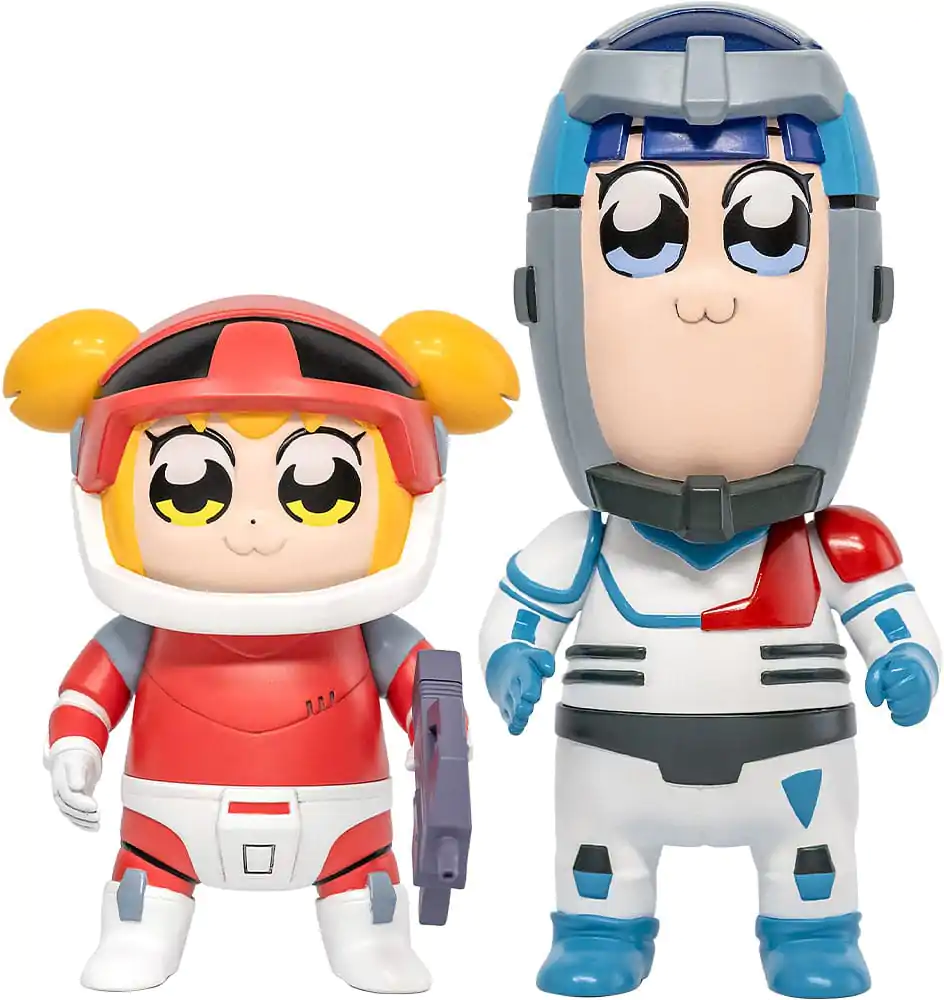 Pop Team Epic Vinyl Figures 2-Pack Chibi Creature Popuko & Pipimi Spacesuit Ver. 2-balení vinylových figurek fotografii produktu