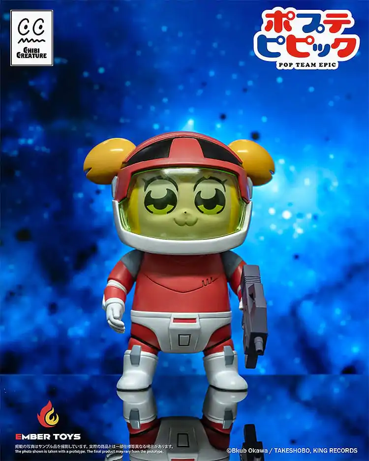 Pop Team Epic Vinyl Figures 2-Pack Chibi Creature Popuko & Pipimi Spacesuit Ver. 2-balení vinylových figurek fotografii produktu