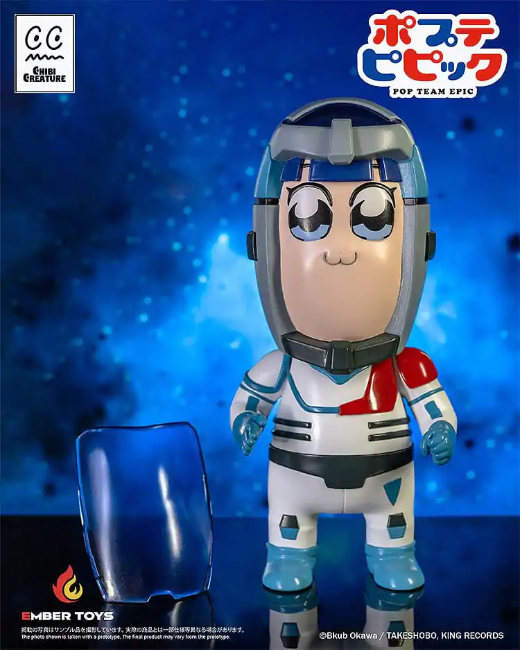 Pop Team Epic Vinyl Figures 2-Pack Chibi Creature Popuko & Pipimi Spacesuit Ver. 2-balení vinylových figurek fotografii produktu