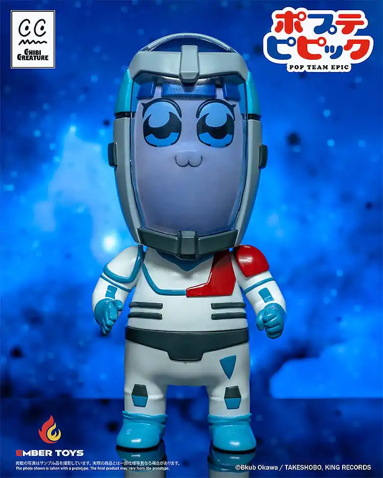 Pop Team Epic Vinyl Figures 2-Pack Chibi Creature Popuko & Pipimi Spacesuit Ver. 2-balení vinylových figurek fotografii produktu