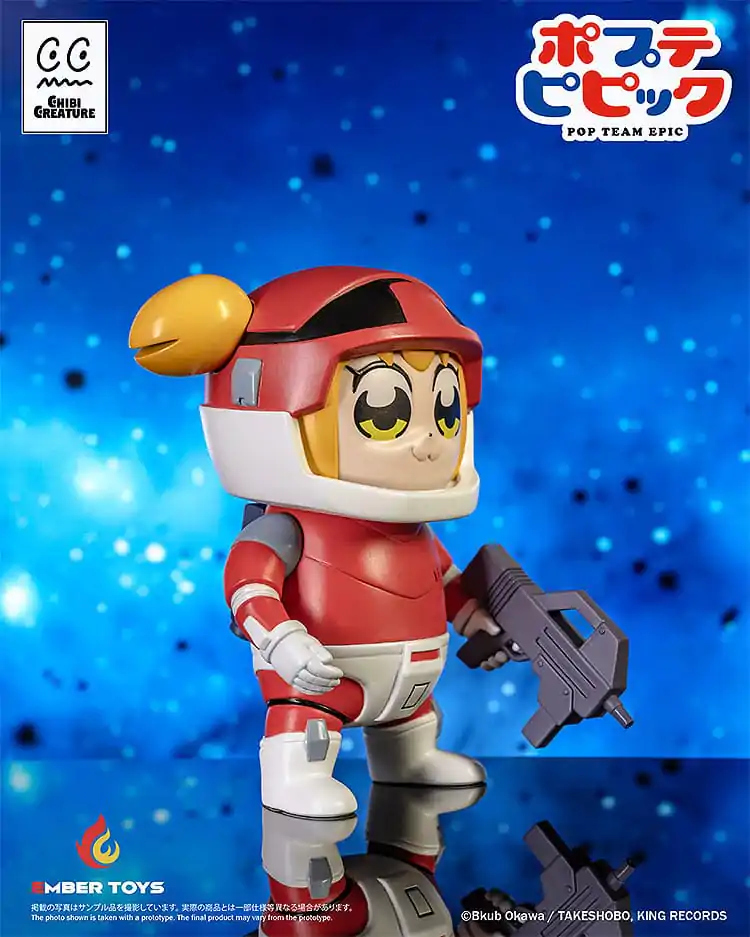 Pop Team Epic Vinyl Figures 2-Pack Chibi Creature Popuko & Pipimi Spacesuit Ver. 2-balení vinylových figurek fotografii produktu