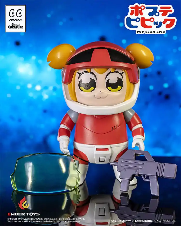 Pop Team Epic Vinyl Figures 2-Pack Chibi Creature Popuko & Pipimi Spacesuit Ver. 2-balení vinylových figurek fotografii produktu