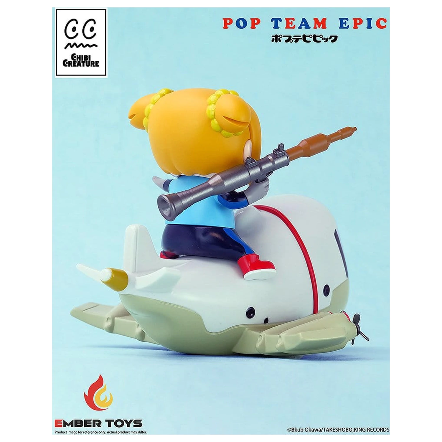 Pop Team Epic Chibi Creature Vinylové Figurky 2-Pack POPUKO & PIPIMI: Skeleton Competition Ver. fotografii produktu
