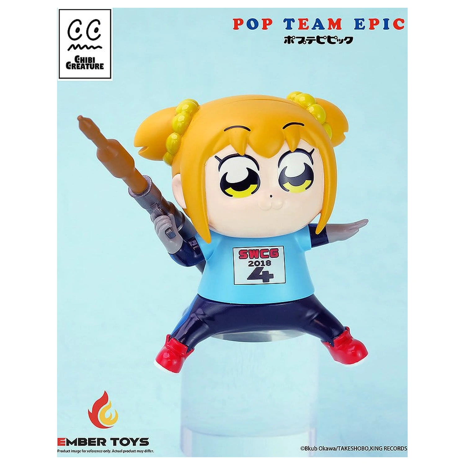 Pop Team Epic Chibi Creature Vinylové Figurky 2-Pack POPUKO & PIPIMI: Skeleton Competition Ver. fotografii produktu