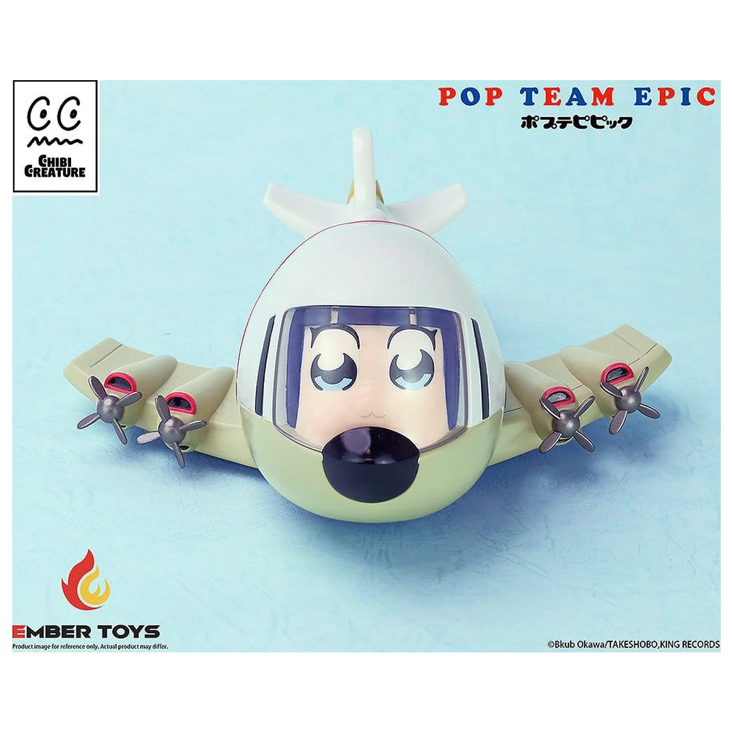 Pop Team Epic Chibi Creature Vinylové Figurky 2-Pack POPUKO & PIPIMI: Skeleton Competition Ver. fotografii produktu