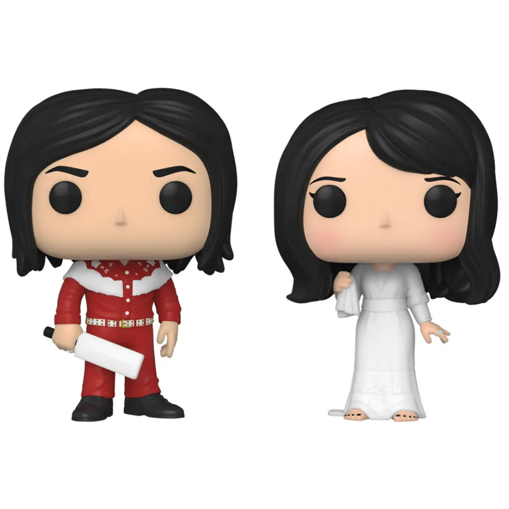 The White Stripes POP! Rocks Vinylové Figurky 2-Pack Jack White & Meg White 9 cm fotografii produktu