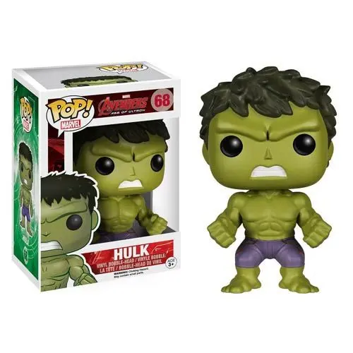 Avengers Age of Ultron POP! Vinyl Bobble-Head Hulk 10 cm Vinylová figurka s kývající se hlavou fotografii produktu