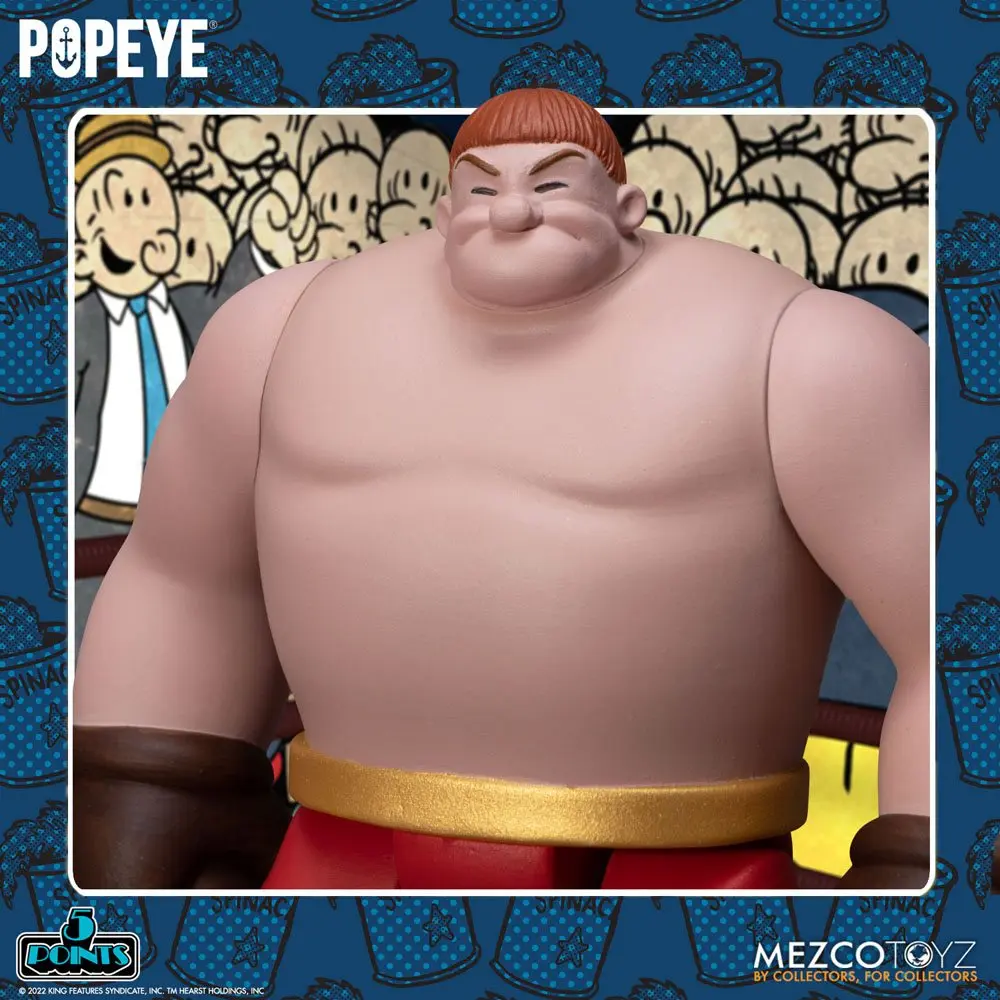 Sada deluxe figurek Popeye 5 Points Popeye & Oxheart 9 cm fotografii produktu